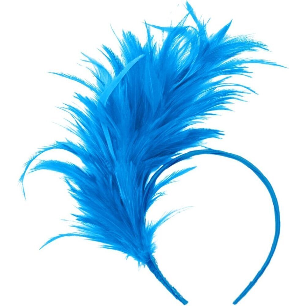 Feather Fascinator Hat Women Kentucky Gatsby Tea Party Wedding Accessory